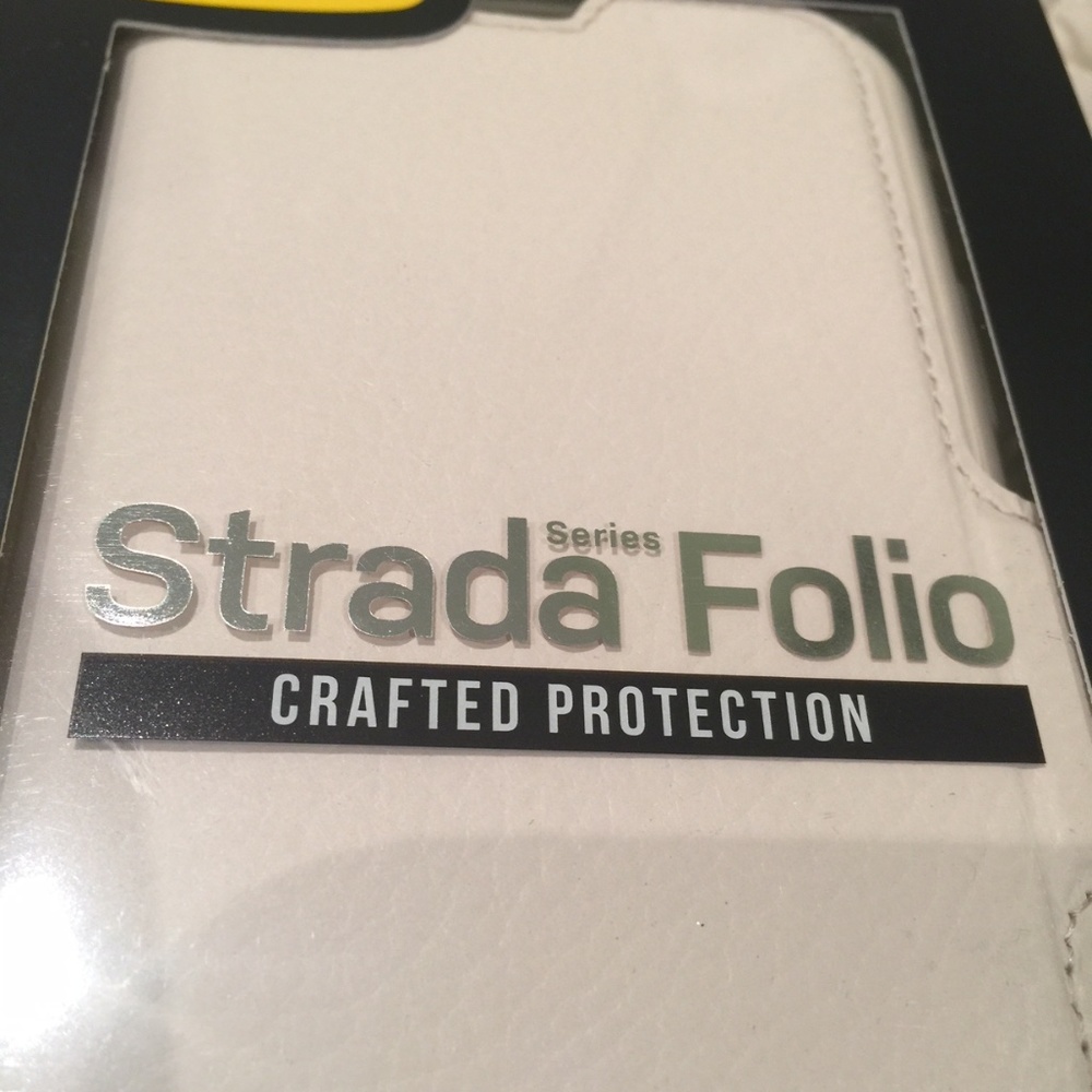 OtterBox iPhone X White LEATHER Folio NIB📱 - Picture 6 of 7